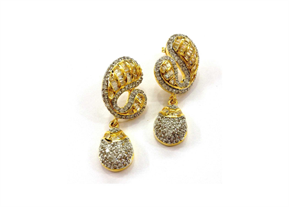 Gold Plated | Chandelier Earrings